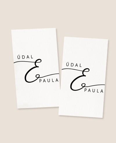 Pegatinas rectangulares verticales para detalles de boda minimalistas