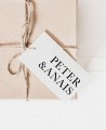 Etichetta decorativa per bomboniere personalizzate