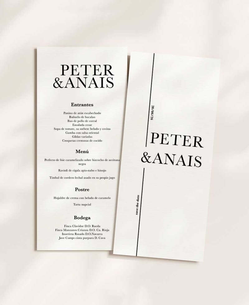 Menus de casamento personalizados, belas tipografias Menus de casamento personalizados, belas tipografias