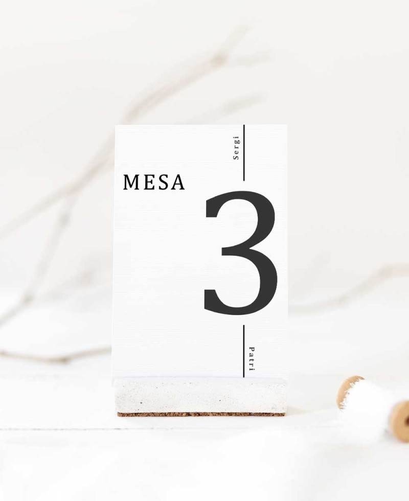 Número de mesa para casamentos coleção mínima Tokyo Número de mesa para casamentos coleção mínima Tokyo