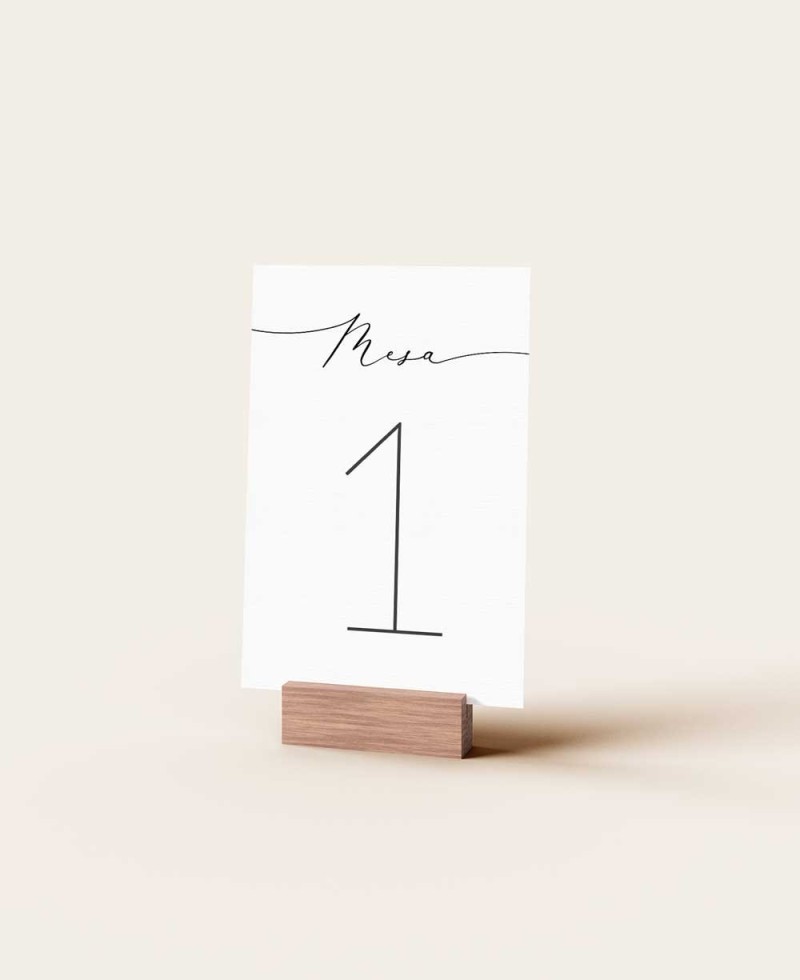 Elegante Tischnummer für romantische Kalligrafie-Hochzeiten Elegante Tischnummer für romantische Kalligrafie-Hochzeiten