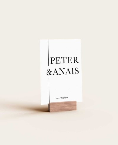 Numéro de table arrière pour des mariages beaux et élégants