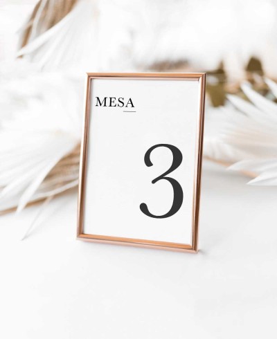 Número de coleção mínima de mesa de casamento Berlim