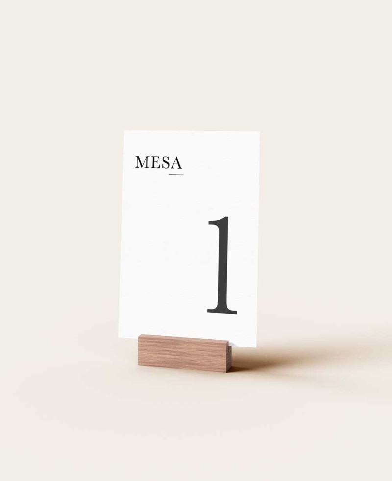 Números de mesa para casamentos elegantes e minimalistas Números de mesa para casamentos elegantes e minimalistas