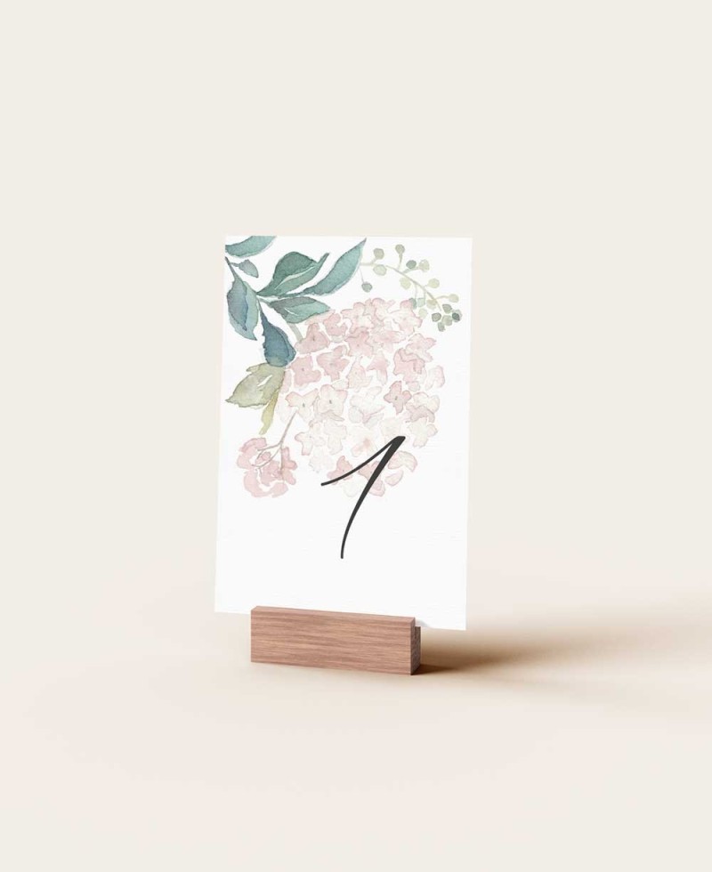 Tischnummern für Hochzeiten botanische Sammlung rosa Tischnummern für Hochzeiten botanische Sammlung rosa