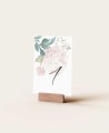 Table numbers for weddings botanical collection pink