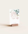 Back table numbers with hydrangeas for elegant weddings