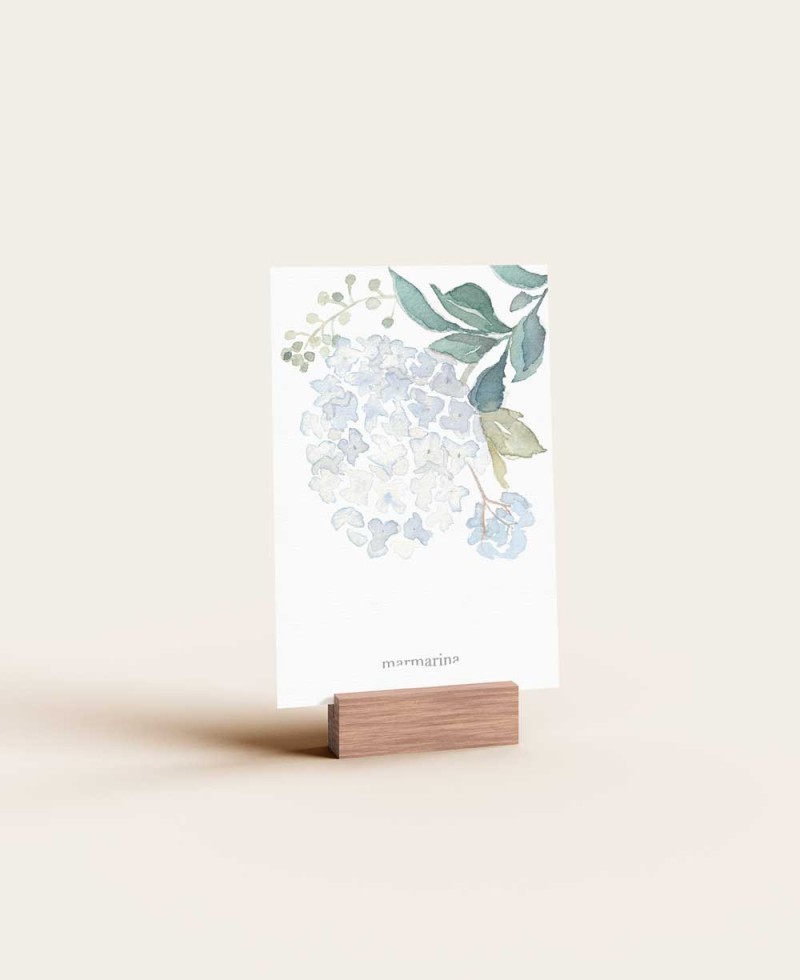 Back number of the hydrangeas collection table Back number of the hydrangeas collection table