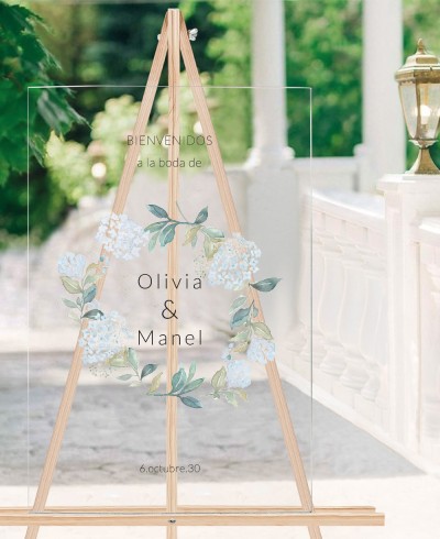 Manifesto-decorativo-d'ingresso-matrimoni-con-fiori-di-metacrilato