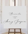 Welcome sign for square names weddings
