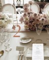 Número de mesa para bodas metacrilato contorno