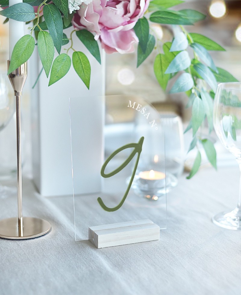 Número de mesa rígido para bodas medio arco Número de mesa rígido para bodas medio arco