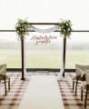Decorative poster for weddings to the moon and back