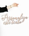 Benutzerdefiniertes Poster moderne Typografie