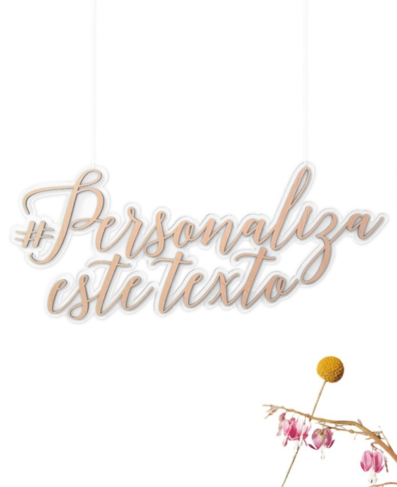 Cartel decorativo para bodas hashtag personalizado Cartel decorativo para bodas hashtag personalizado