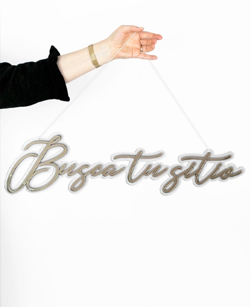 Finden Sie Ihren Platz dekoratives Poster aus Acryl Finden Sie Ihren Platz dekoratives Poster aus Acryl