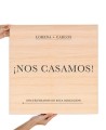 Flecha decorativa personalizada para casamentos