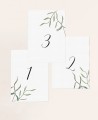 Olive Wedding Table Number