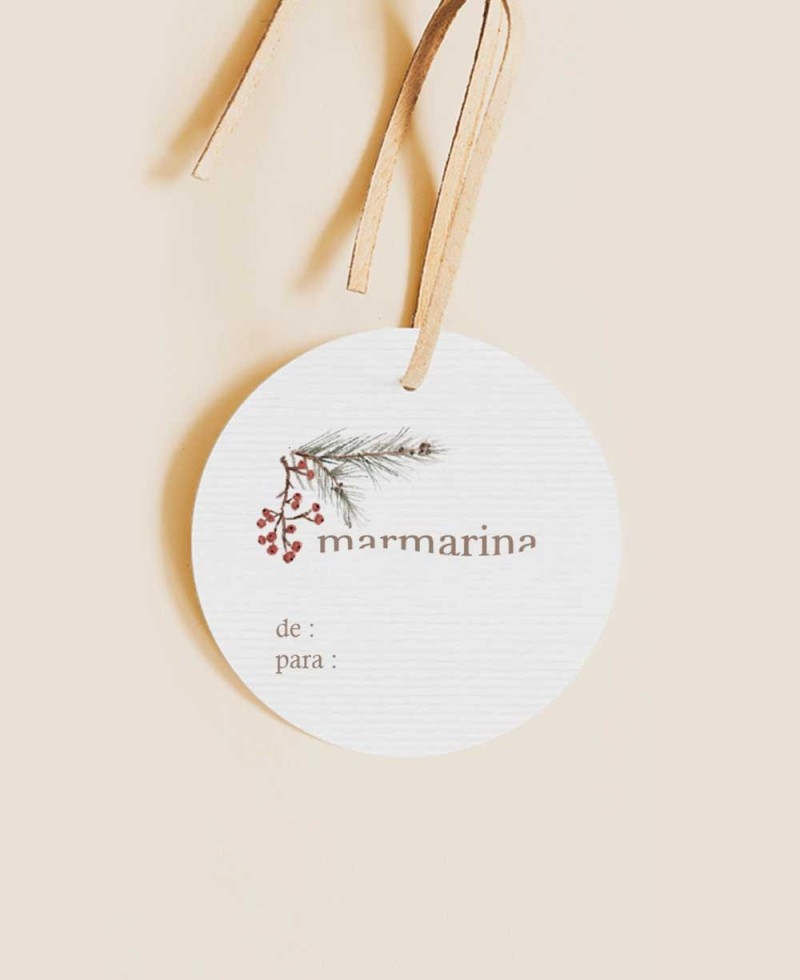 Back Christmas circular label Back Christmas circular label