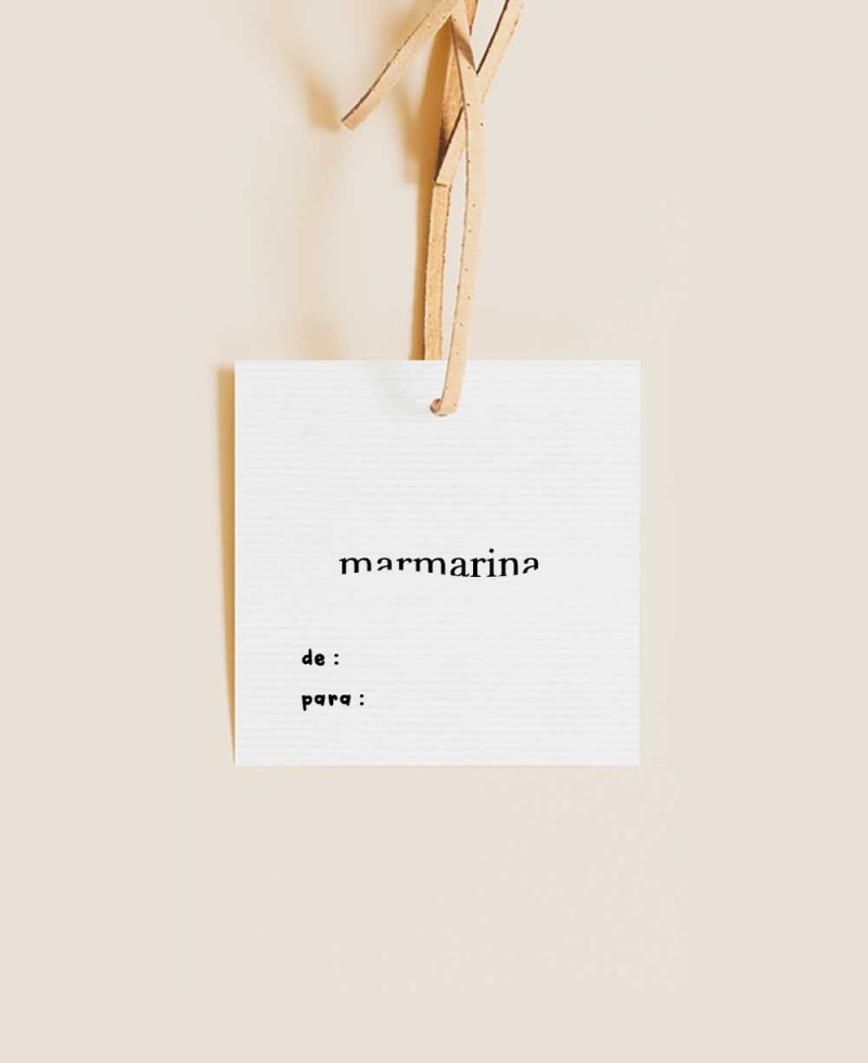 Etiqueta minimalista quadrada para presentes de Natal Etiqueta minimalista quadrada para presentes de Natal