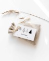Étiquettes rectangulaires pour cadeaux de Noël