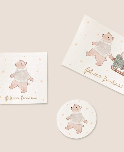 Formatos pegatinas infantiles bonitas de Navidad