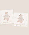 Autocollant carré pour enfants pour les détails de Noël