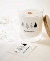 Christmas minimal square sticker