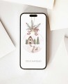 Klassischer digitaler Weihnachtsgruß