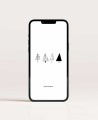 Vœux de Noël numérique minimaliste