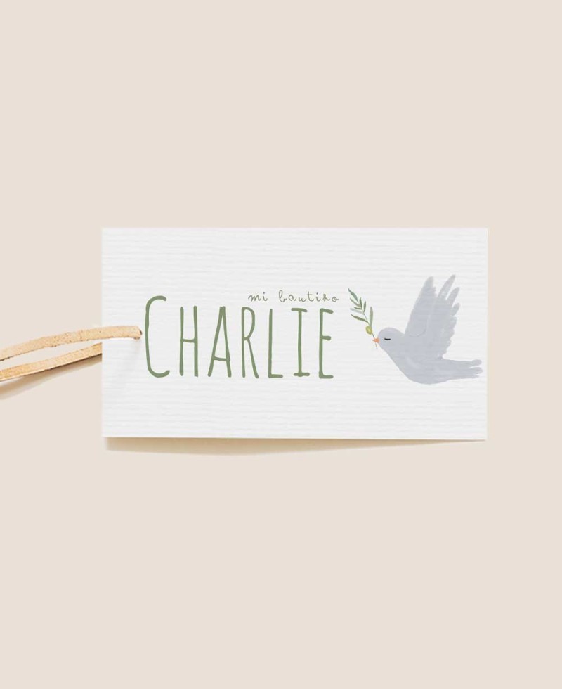Rectangular label for baptisms olive collection Rectangular label for baptisms olive collection