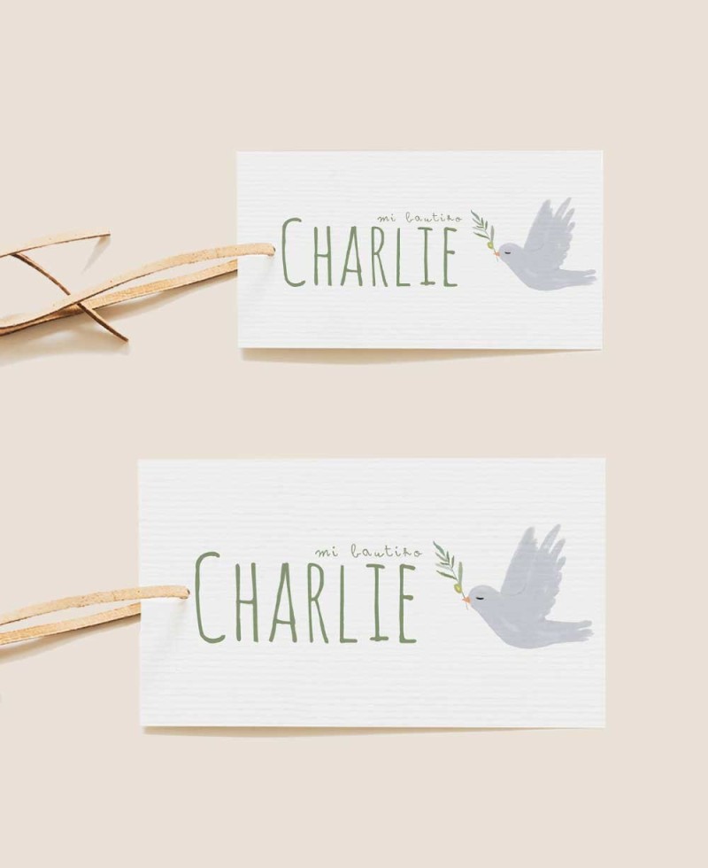 Sizes olive baptism labels Sizes olive baptism labels