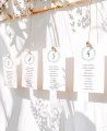 Sitzplan für Hochzeitskollektion mit Foto