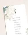 Zoom seating plan white hydrangeas