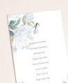 Zoom Sitzplan blaue Hortensien