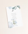Sitzplan blaue Hortensien