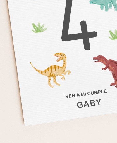 Zoom Invito Compleanno Dinosauri