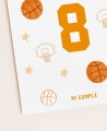 Invito al compleanno di Zoom Basketball