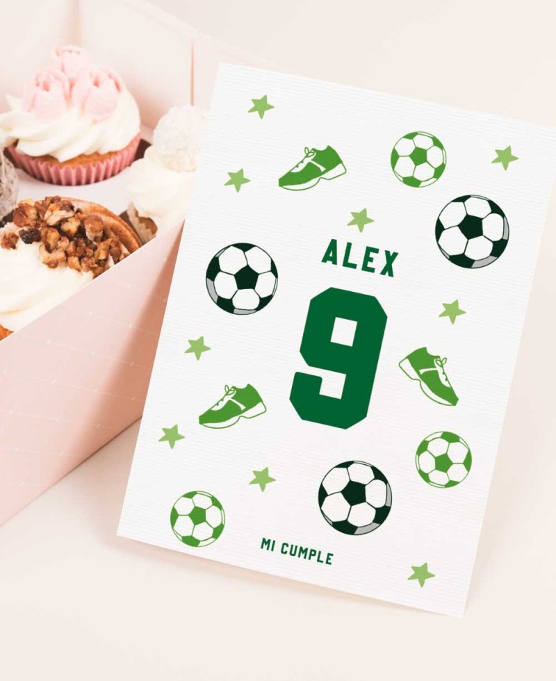 Invito di compleanno sport calcio Invito di compleanno sport calcio