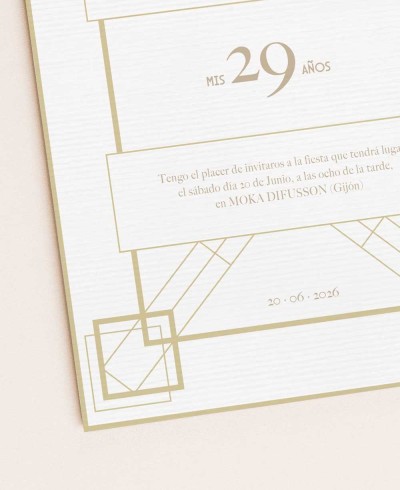 Zoom invitation meets Great Gatsby