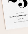 Zoom-Einladung trifft Typografie