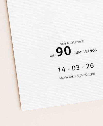 L’invitation Zoom rencontre la typographie minimale