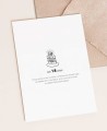 Les invitations de retour rencontrent le gâteau