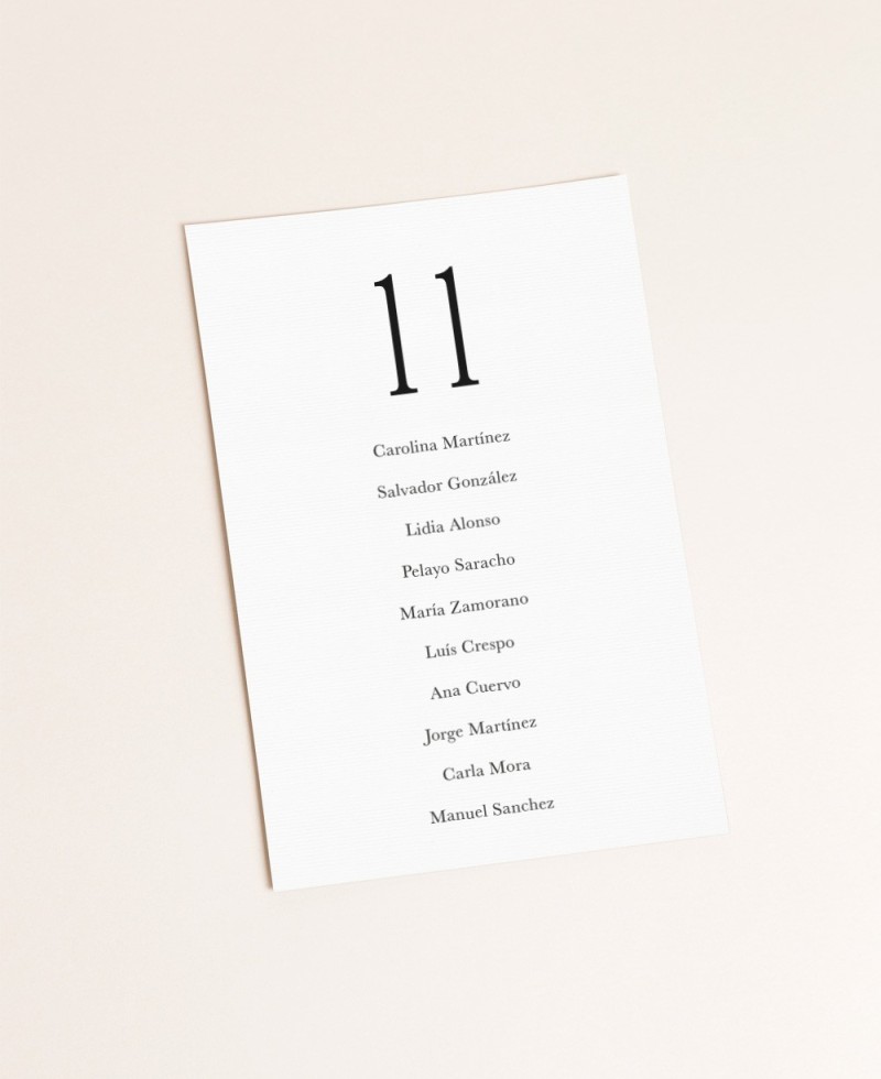 Sitzplan für minimalistische Hochzeiten in Manhattan Sitzplan für minimalistische Hochzeiten in Manhattan