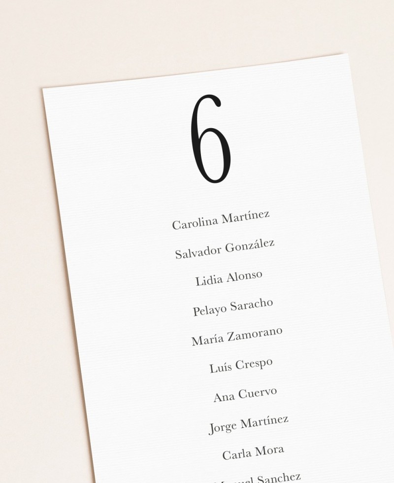 Assentos Plano de Casamento Minimalista Manhattan Assentos Plano de Casamento Minimalista Manhattan