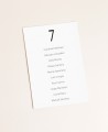 Sitzplan für minimalistische Hochzeiten Berlin