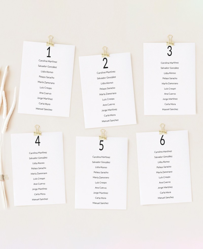 Piano tavolo matrimonio minimal Berlino Piano tavolo matrimonio minimal Berlino