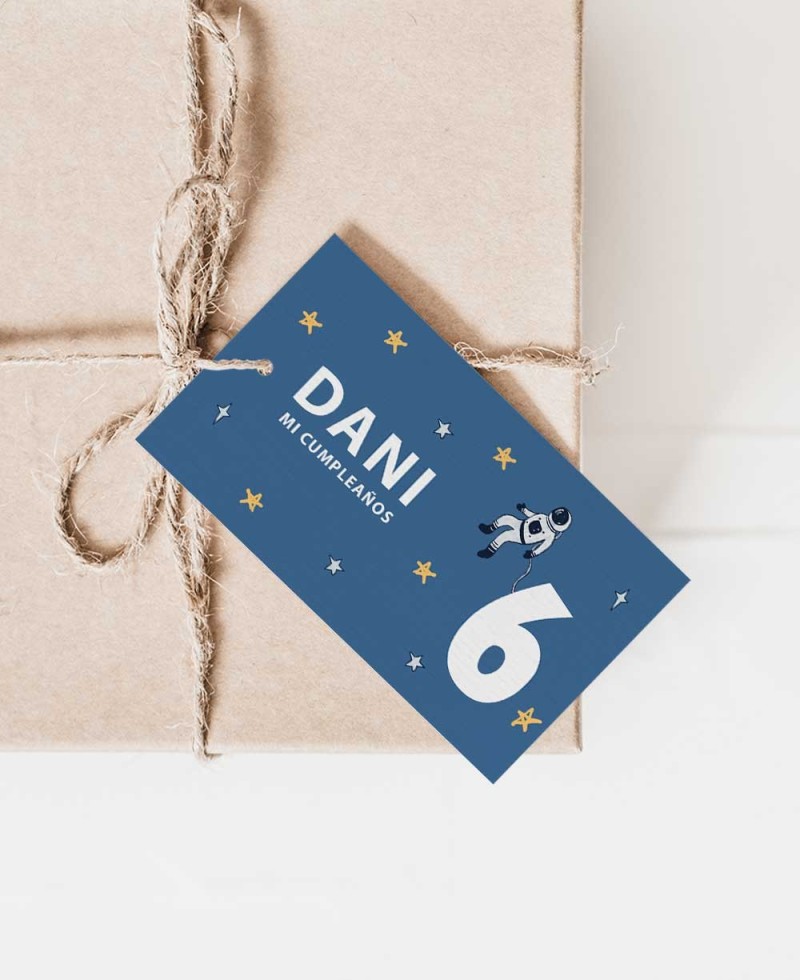 Etichetta per i dettagli del compleanno pianeti spaziali Etichetta per i dettagli del compleanno pianeti spaziali