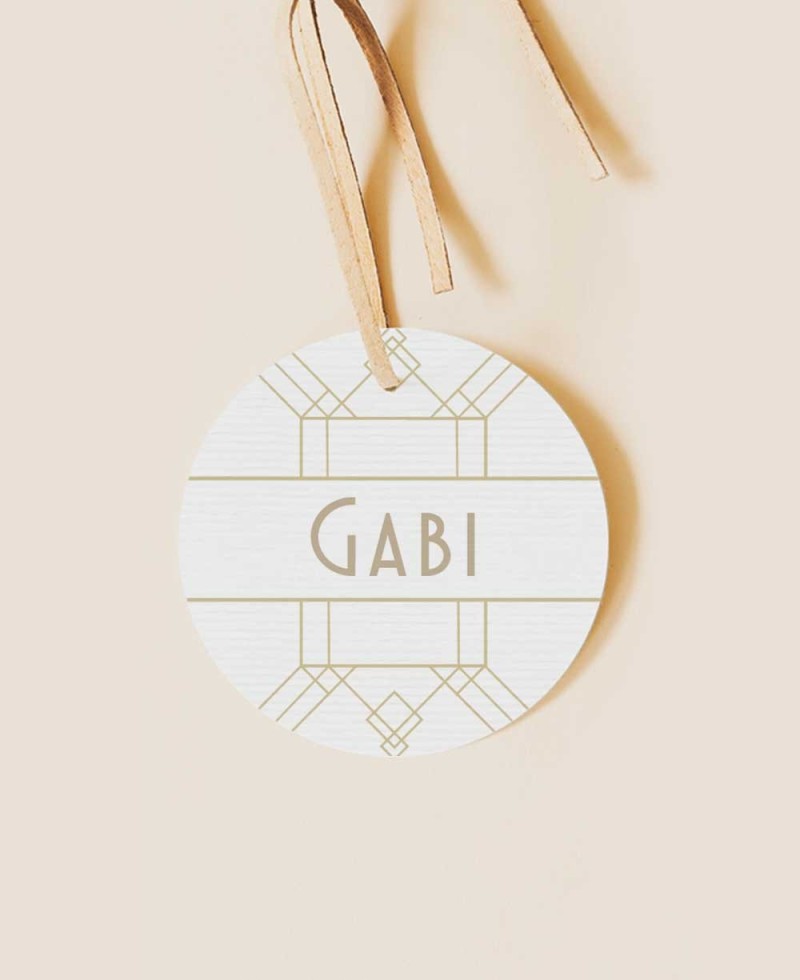 Rundes Geburtstagsetikett Great Gatsby Rundes Geburtstagsetikett Great Gatsby