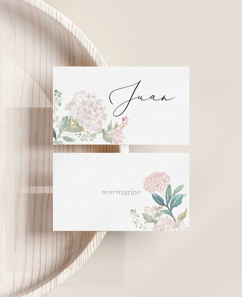Elegantes Papier Botanical Collection Lesezeichen